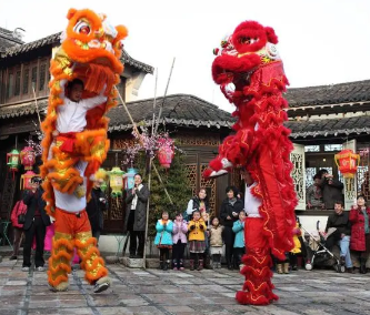 廣東舞獅太精彩，堪稱極限運動(圖1)